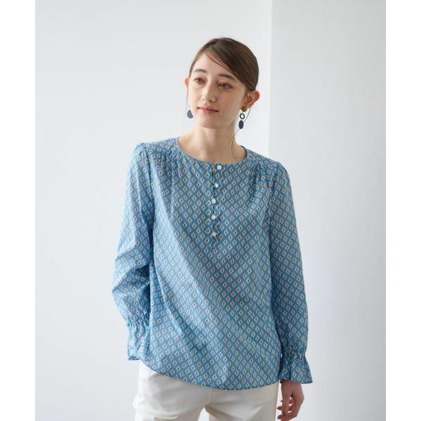 CARA O CRUZ / キャラ・オ・クルス 洗える 幾何学柄ブラウス【TROUILLET 】【セットアップ】 | CARA O CRUZ | 12
