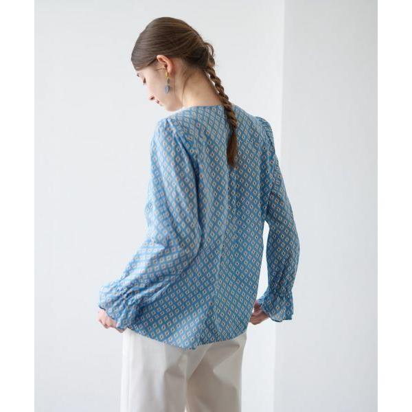 CARA O CRUZ / キャラ・オ・クルス 洗える 幾何学柄ブラウス【TROUILLET 】【セットアップ】 | CARA O CRUZ | 14