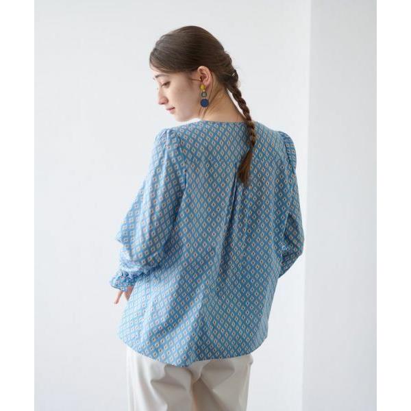 CARA O CRUZ / キャラ・オ・クルス 洗える 幾何学柄ブラウス【TROUILLET 】【セットアップ】 | CARA O CRUZ | 15
