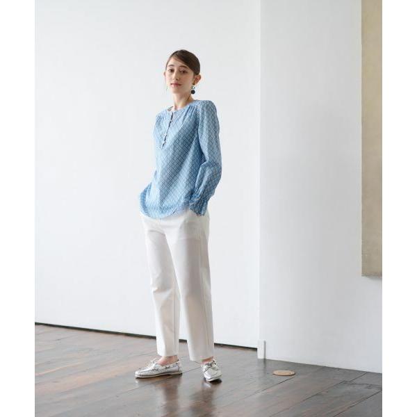 CARA O CRUZ / キャラ・オ・クルス 洗える 幾何学柄ブラウス【TROUILLET 】【セットアップ】 | CARA O CRUZ | 20