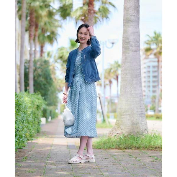 CARA O CRUZ / キャラ・オ・クルス 洗える 幾何学柄ブラウス【TROUILLET 】【セットアップ】 | CARA O CRUZ | 04