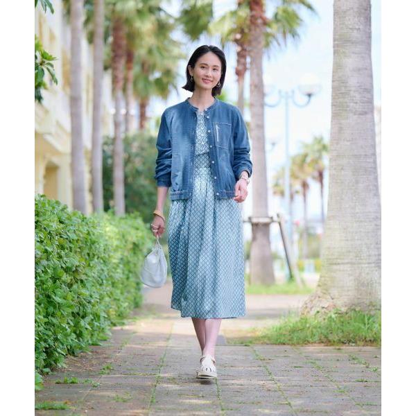 CARA O CRUZ / キャラ・オ・クルス 洗える 幾何学柄ブラウス【TROUILLET 】【セットアップ】 | CARA O CRUZ | 05