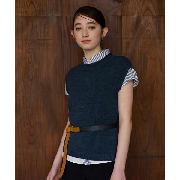 CARA O CRUZ / キャラ・オ・クルス ニットベスト | CARA O CRUZ | 01