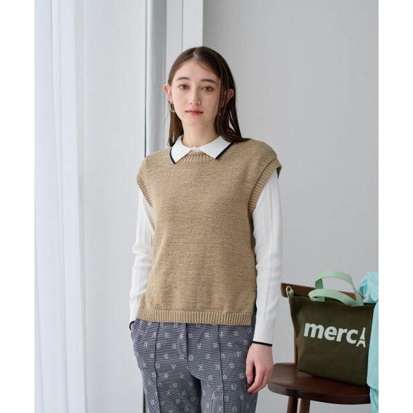 CARA O CRUZ / キャラ・オ・クルス ニットベスト | CARA O CRUZ | 07