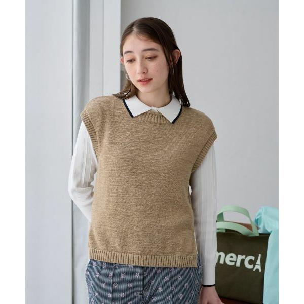 CARA O CRUZ / キャラ・オ・クルス ニットベスト | CARA O CRUZ | 08