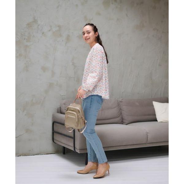 CARA O CRUZ / キャラ・オ・クルス 洗える フラワーブラウス【産地ナブル】 | CARA O CRUZ | 12