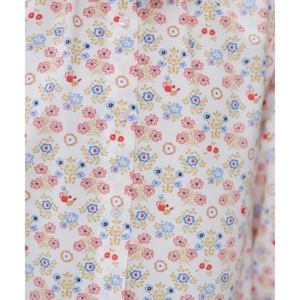 CARA O CRUZ / キャラ・オ・クルス 洗える フラワーブラウス【産地ナブル】 | CARA O CRUZ | 16