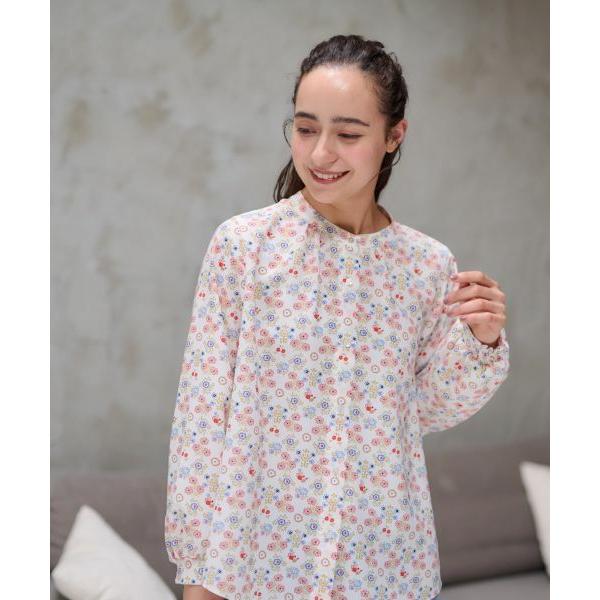 CARA O CRUZ / キャラ・オ・クルス 洗える フラワーブラウス【産地ナブル】 | CARA O CRUZ | 02