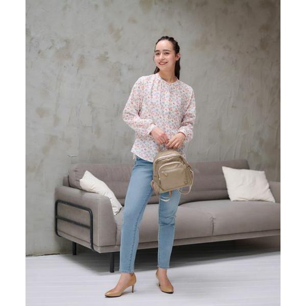 CARA O CRUZ / キャラ・オ・クルス 洗える フラワーブラウス【産地ナブル】 | CARA O CRUZ | 09