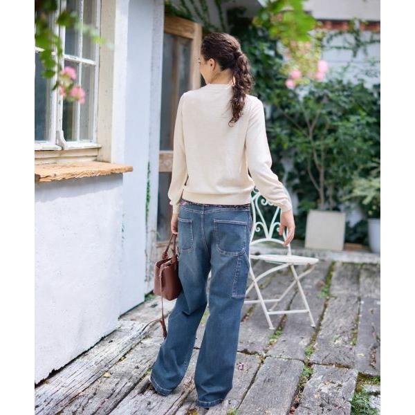 MIU MIU◇18AW/金ボタンショルダー/ニット・セーター(厚手)/38/ウール