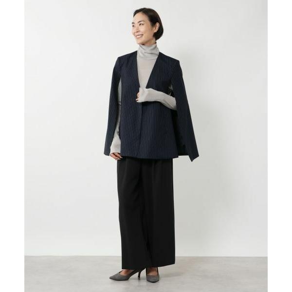 NEMIKA / ネミカ ストライプケープジャケット【NEMIKA】 | NEMIKA | 07