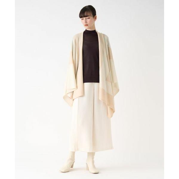 LANVIN COLLECTION　大判ストール　スカイブルー　140×150 LANVIN COLLECTION（ランバン コレクション） 】 カシミヤ 無地