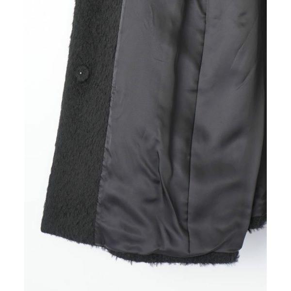 LANVIN COLLECTION / ランバン コレクション アルパカウール メランジシャギーコートの画像