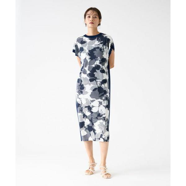 LANVIN COLLECTION ランバンコレクション 花柄 ワンピース LANVIN COLLECTION / ランバン コレクション シャドーローズドッキング