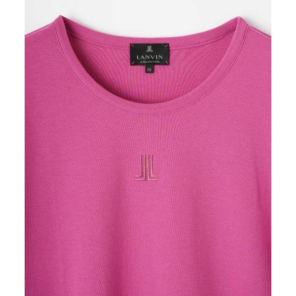 LANVIN COLLECTION / ランバン コレクション ロゴ刺繍カットソー
