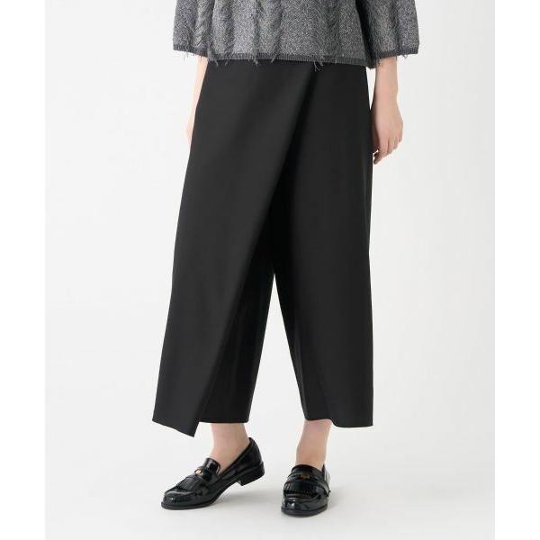 LANVIN COLLECTION / ランバン コレクション バックサテンラップパンツの画像