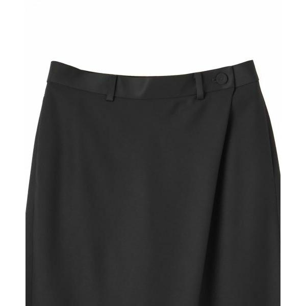 LANVIN COLLECTION / ランバン コレクション バックサテンラップパンツの画像