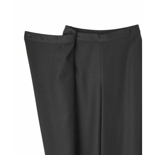 LANVIN COLLECTION / ランバン コレクション バックサテンラップパンツの画像