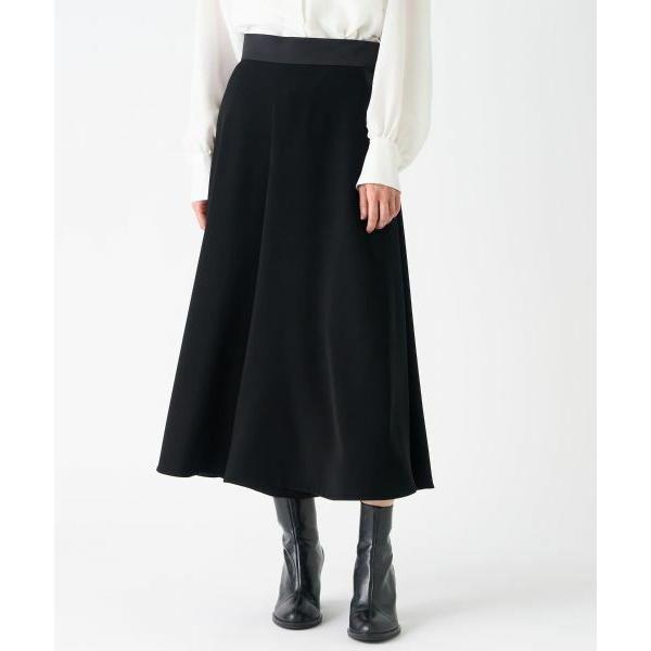 LANVIN COLLECTION / ランバン コレクション ジェットブラックパンツの画像