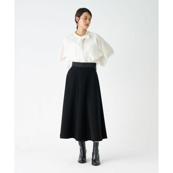 LANVIN COLLECTION / ランバン コレクション ジェットブラックパンツの画像