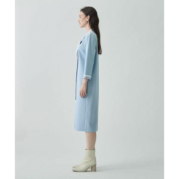 LANVIN COLLECTION / ランバン コレクション ボウタイニットワンピースの画像