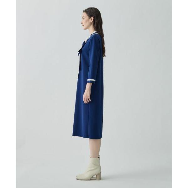 LANVIN COLLECTION / ランバン コレクション ボウタイニットワンピースの画像