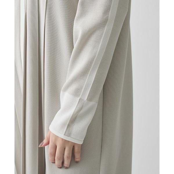 LANVIN COLLECTION / ランバン コレクション ドレープニットワンピースの画像