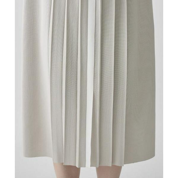 LANVIN COLLECTION / ランバン コレクション ドレープニットワンピースの画像