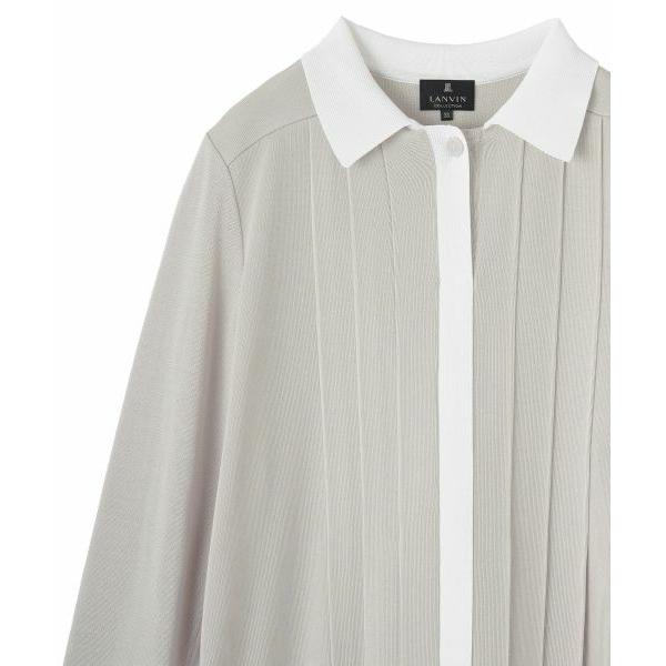 LANVIN COLLECTION / ランバン コレクション ドレープニットワンピースの画像