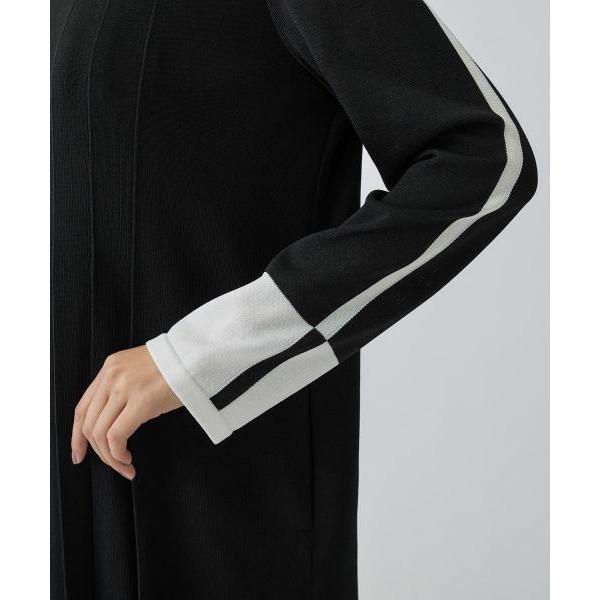 LANVIN COLLECTION / ランバン コレクション ドレープニットワンピースの画像