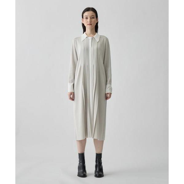 LANVIN COLLECTION / ランバン コレクション ドレープニットワンピースの画像