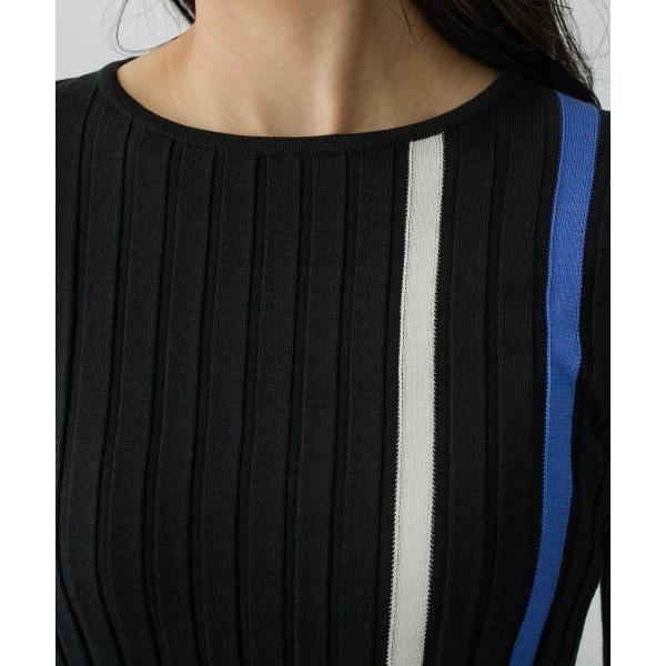 LANVIN COLLECTION / ランバン コレクション ワイドリブニットの画像