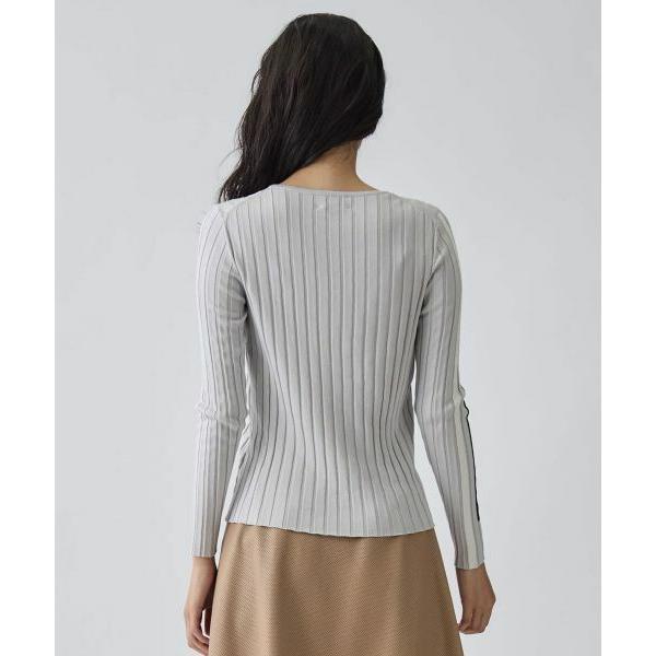 LANVIN COLLECTION / ランバン コレクション ワイドリブニットの画像