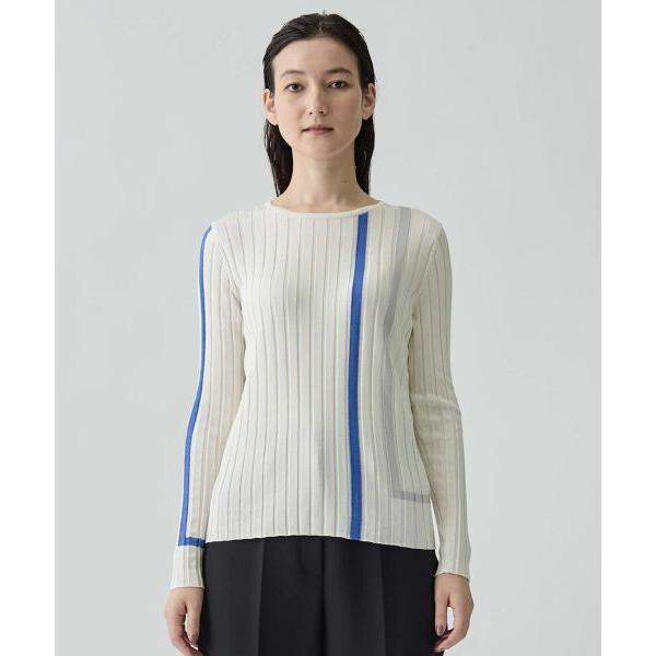 LANVIN COLLECTION / ランバン コレクション ワイドリブニットの画像