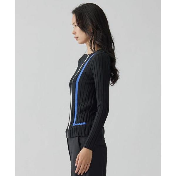LANVIN COLLECTION / ランバン コレクション ワイドリブニットの画像