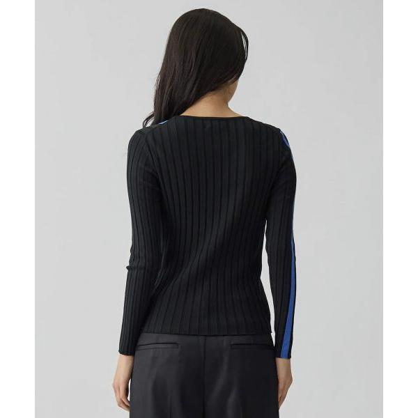 LANVIN COLLECTION / ランバン コレクション ワイドリブニットの画像