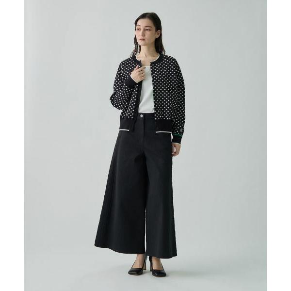 LANVIN COLLECTION / ランバン コレクション 16ゲージ袋ジャカードカーディガンの画像