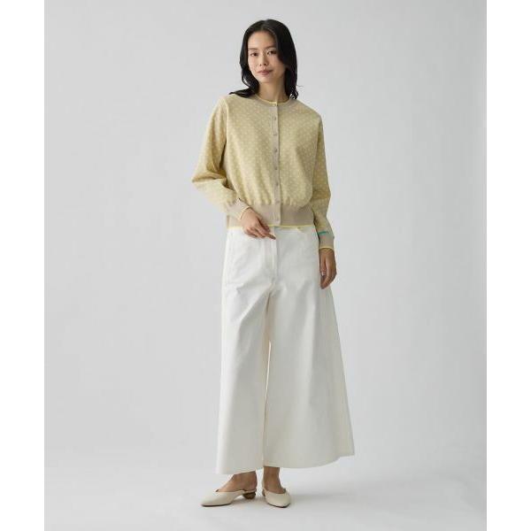 LANVIN COLLECTION / ランバン コレクション 16ゲージ袋ジャカードカーディガンの画像