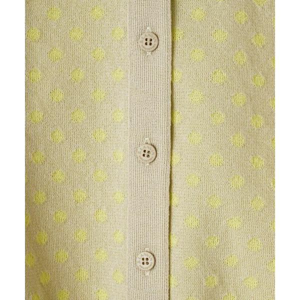 LANVIN COLLECTION / ランバン コレクション 16ゲージ袋ジャカードカーディガンの画像