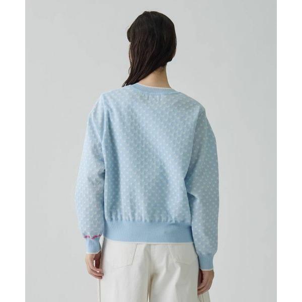 LANVIN COLLECTION / ランバン コレクション 16ゲージ袋ジャカードカーディガンの画像