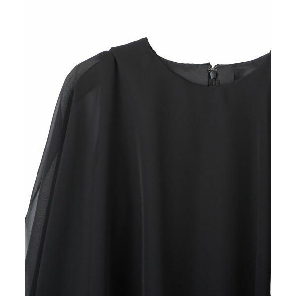 LANVIN COLLECTION / ランバン コレクション ケープドッキングワンピースの画像