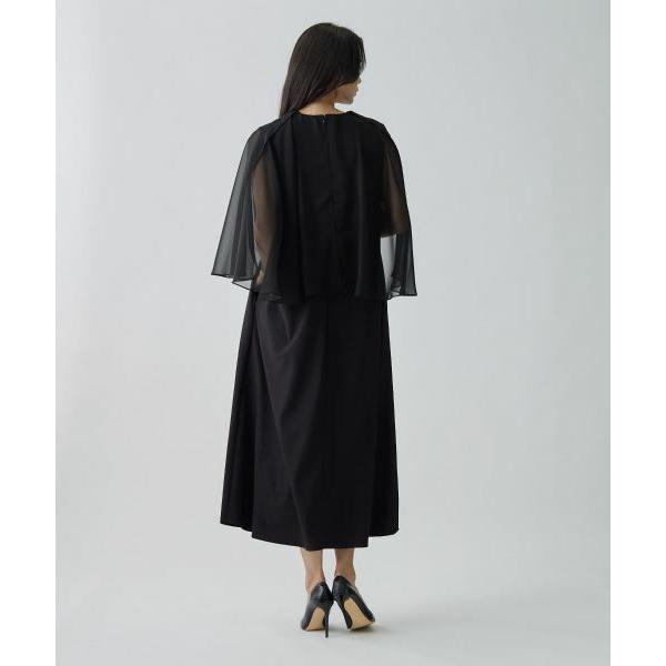 LANVIN COLLECTION / ランバン コレクション ケープドッキングワンピースの画像
