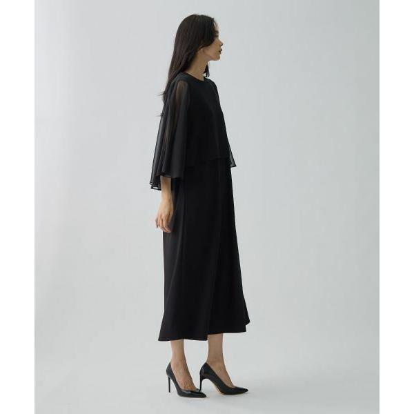 LANVIN COLLECTION / ランバン コレクション ケープドッキングワンピースの画像