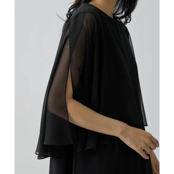 LANVIN COLLECTION / ランバン コレクション ケープドッキングワンピースの画像