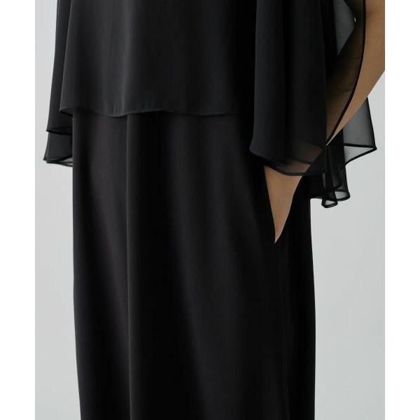 LANVIN COLLECTION / ランバン コレクション ケープドッキングワンピースの画像
