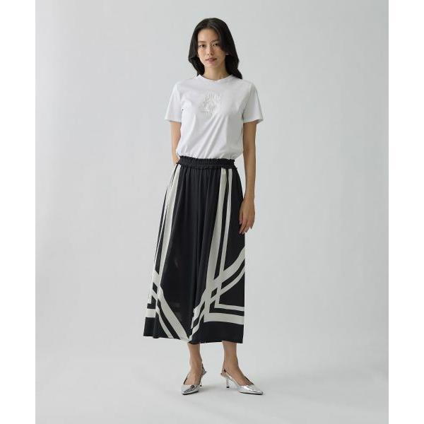 LANVIN COLLECTION / ランバン コレクション ジオメトリック・ワイドパンツの画像