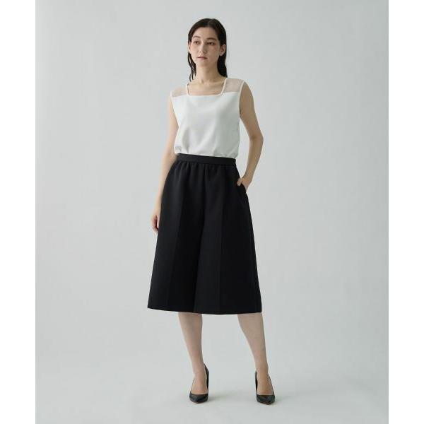 LANVIN COLLECTION / ランバン コレクション 撥水ストレッチニットパンツ