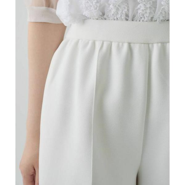 LANVIN COLLECTION / ランバン コレクション 撥水ストレッチニットパンツ