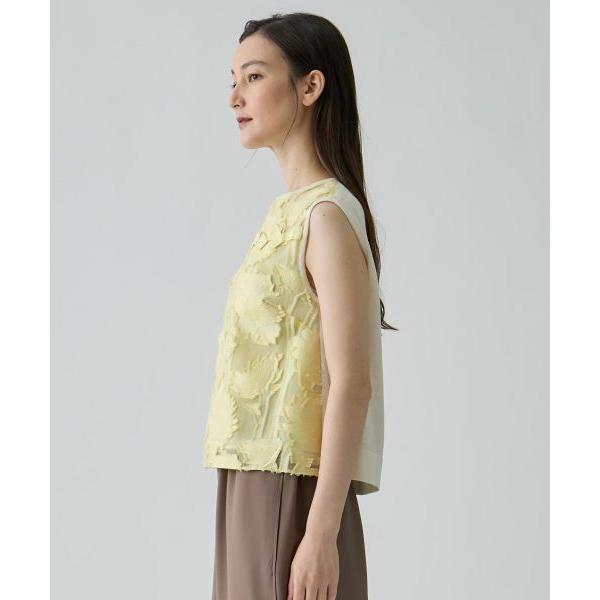 LANVIN COLLECTION / ランバン コレクション ひまわりジャカード・Aラインプルオーバーの画像