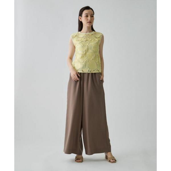 LANVIN COLLECTION / ランバン コレクション ひまわりジャカード・Aラインプルオーバーの画像